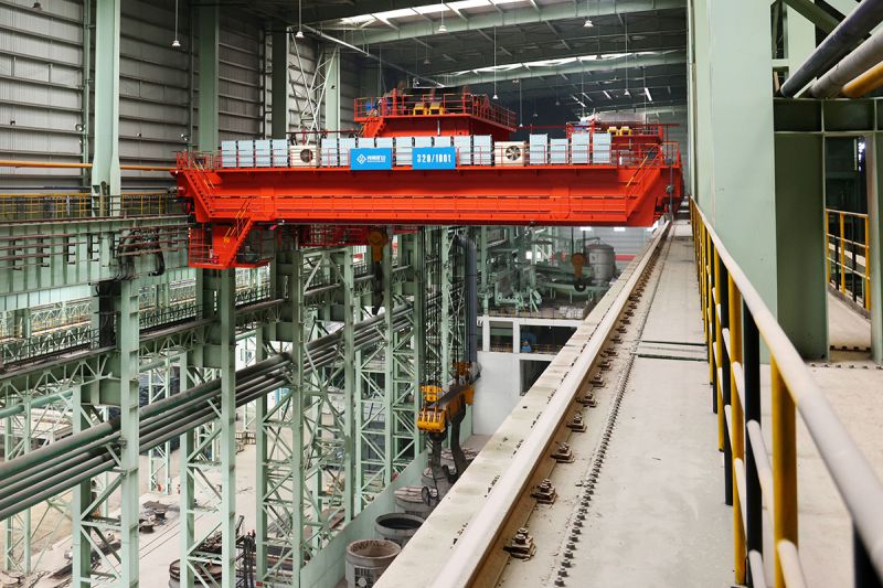 320t四梁鑄造起重機(jī)